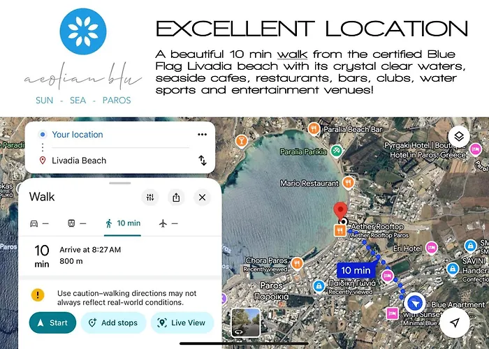 Aeolian Blu 5 شقة باروس
